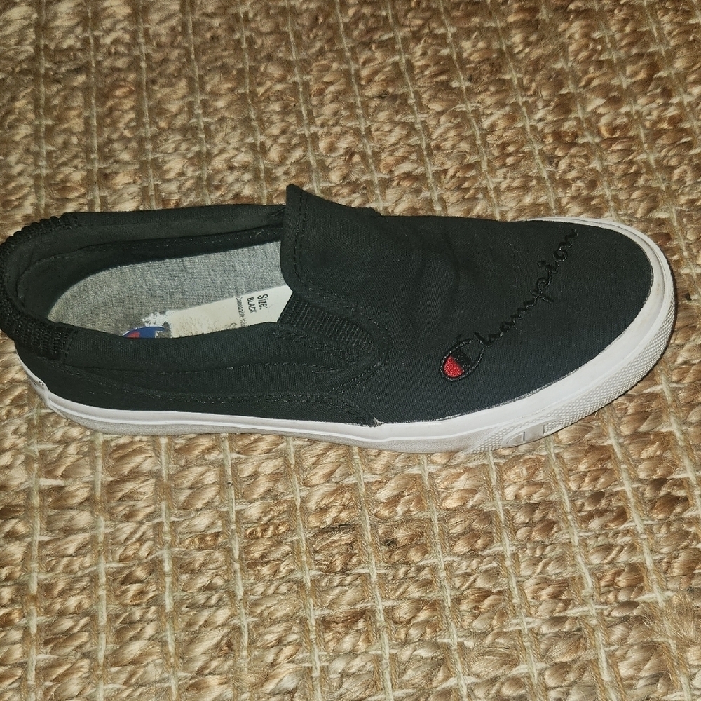 Champion Black Slip-On Sneakers - Picture 3 of 6